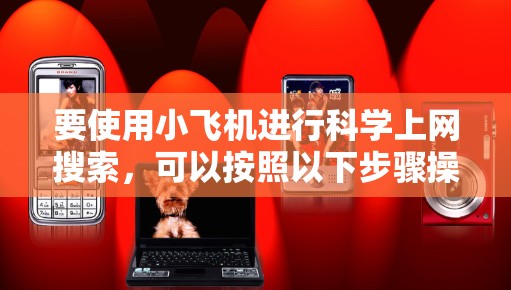 要使用小飞机进行科学上网搜索，可以按照以下步骤操作