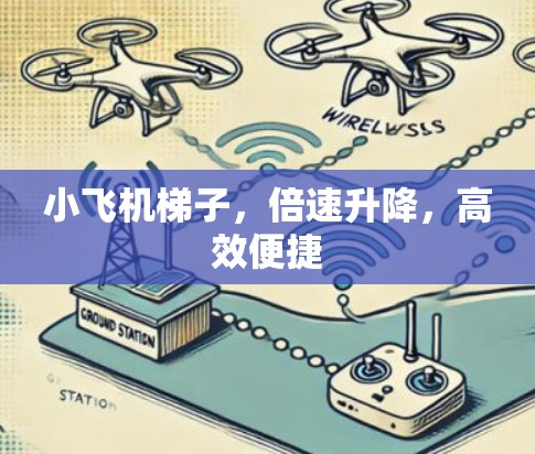 小飞机梯子，倍速升降，高效便捷