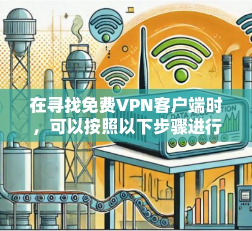 在寻找免费VPN客户端时，可以按照以下步骤进行