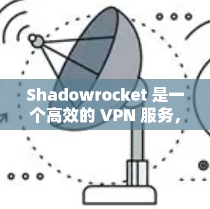 Shadowrocket 是一个高效的 VPN 服务，能够帮助用户实现网络安全和隐私保护。以下是使用 Shadowrocket 的一些技巧和建议，帮助您更好地发挥其潜力
