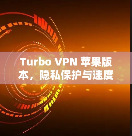 Turbo VPN 苹果版本，隐私保护与速度的双重保障