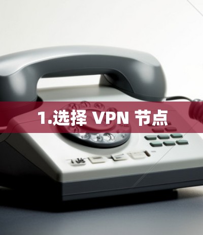 1.选择 VPN 节点 1.选择 VPN 节点