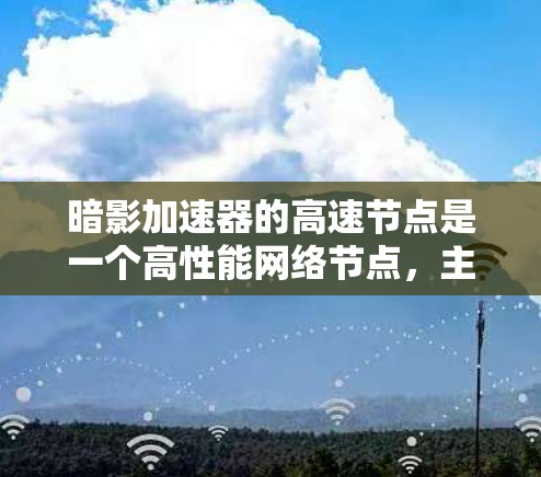 暗影加速器的高速节点是一个高性能网络节点，主要用于数据中心和云计算环境中的高速数据传输和处理。以下是对其工作原理、优势、应用场景以及可能面临的挑战的详细分析