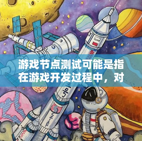 游戏节点测试可能是指在游戏开发过程中，对游戏中的各个节点进行测试。游戏节点通常是指游戏中的逻辑单元、数据结构或状态机中的单元。在测试这些节点时，通常会验证它们的行为、数据处理和逻辑是否正确