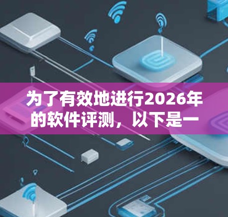为了有效地进行2026年的软件评测，以下是一份详细的评测计划和步骤总结
