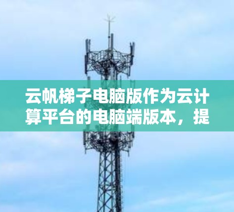 云帆梯子电脑版作为云计算平台的电脑端版本，提供了强大的数据管理和协作功能，适合个体用户和小型团队使用。以下是对云帆梯子电脑版的详细分析