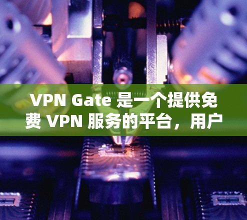 VPN Gate 是一个提供免费 VPN 服务的平台，用户可以通过它来匿名上网、保护隐私或访问被限制的地区内容。关于最新版的VPN Gate，通常会有一些改进和更新，例如