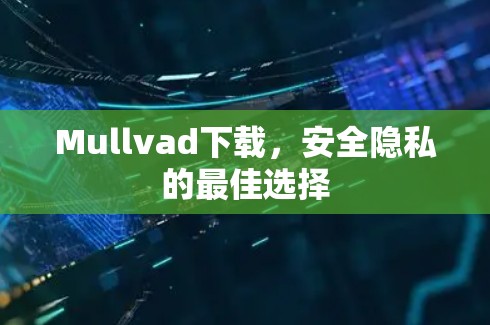 Mullvad下载,安全隐私的最佳选择 Mullvad下载,安全隐私的最佳选择