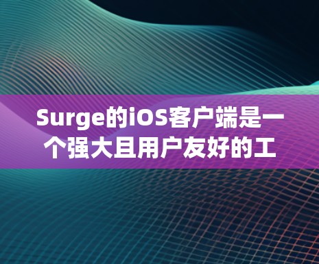 Surge的iOS客户端是一个强大且用户友好的工具，用于管理和监控iOS应用的CI/CD流程。以下是该客户端的主要功能和使用方法