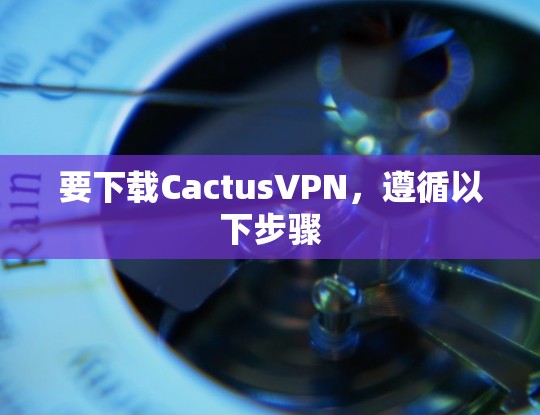 要下载CactusVPN，遵循以下步骤